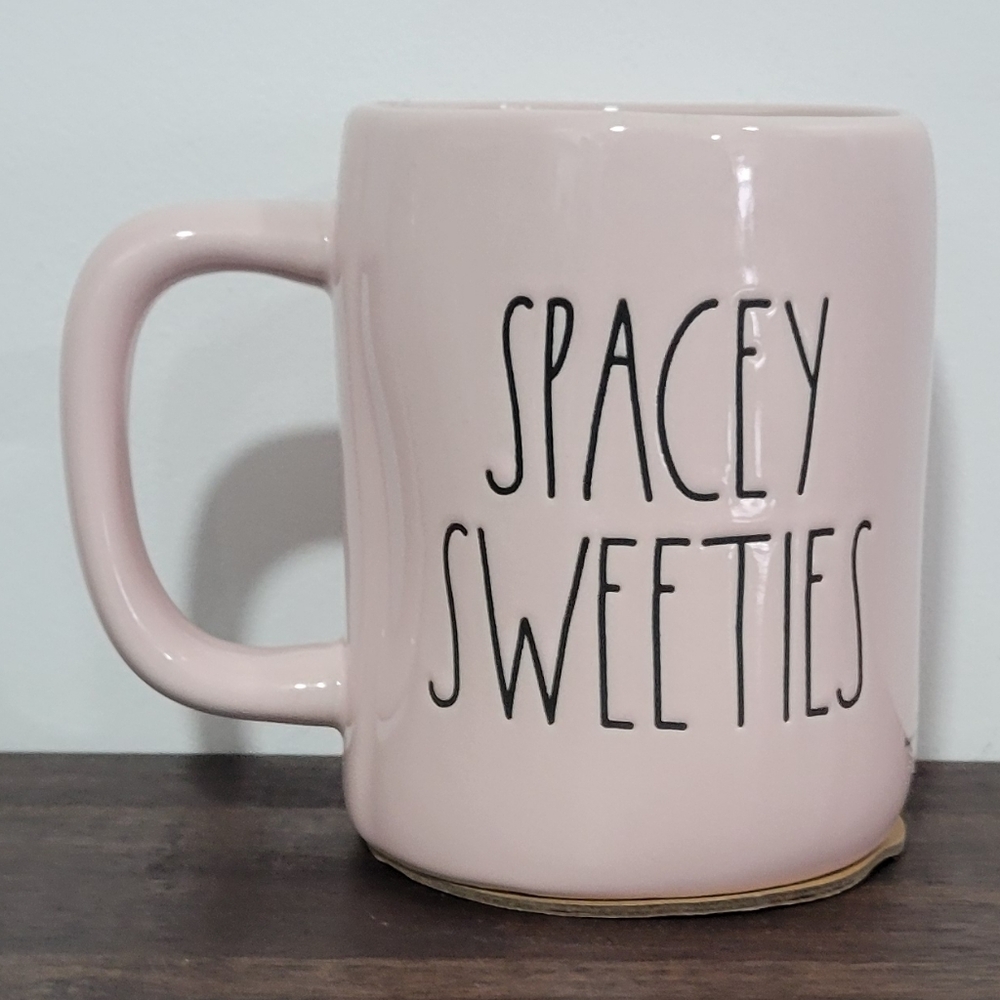 Rae Dunn X Disney Lilo And Stitch Pink Ceramic Mug - Spacey Sweeties